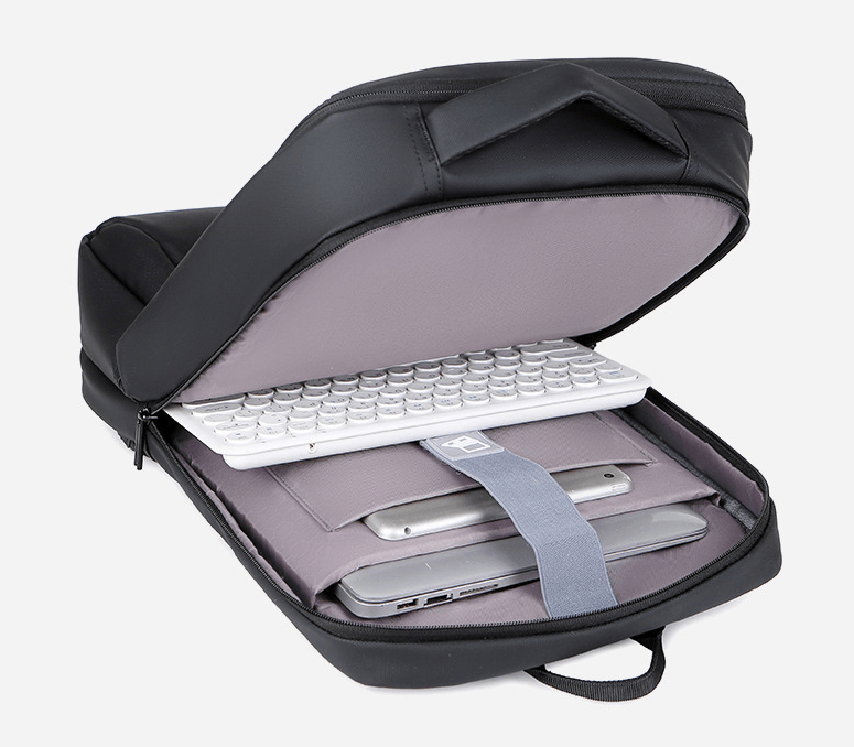 Laptop Backpack waterproof with charging port in bag