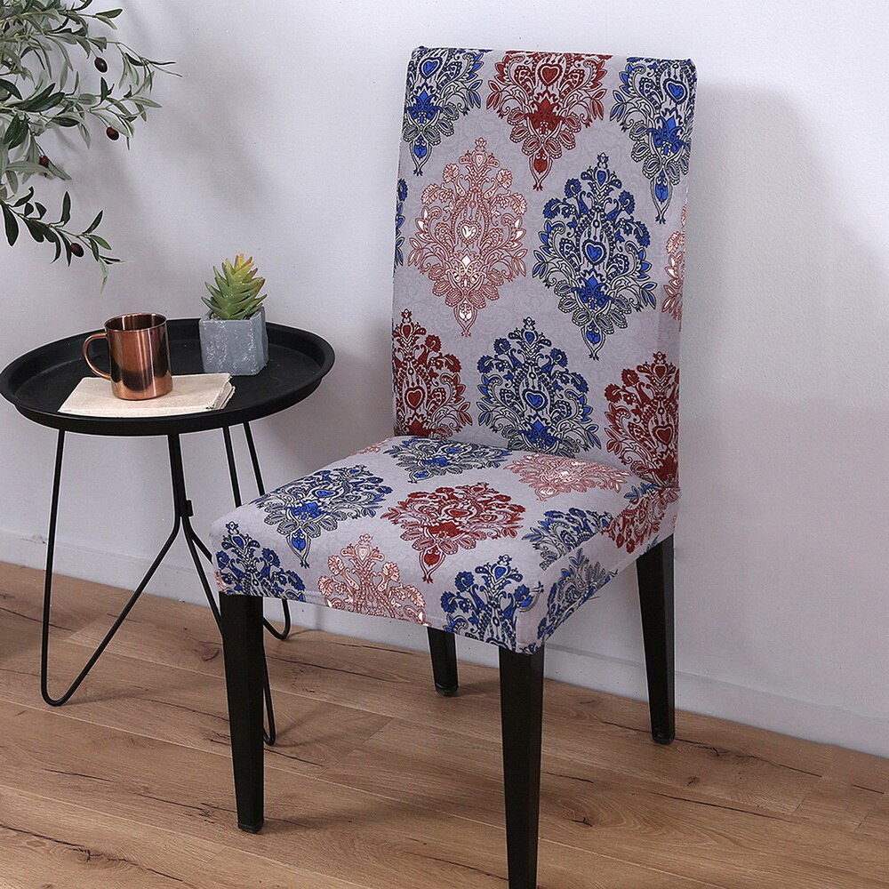 Printing  Anti-dirty Removable Chair Cover Elastic
