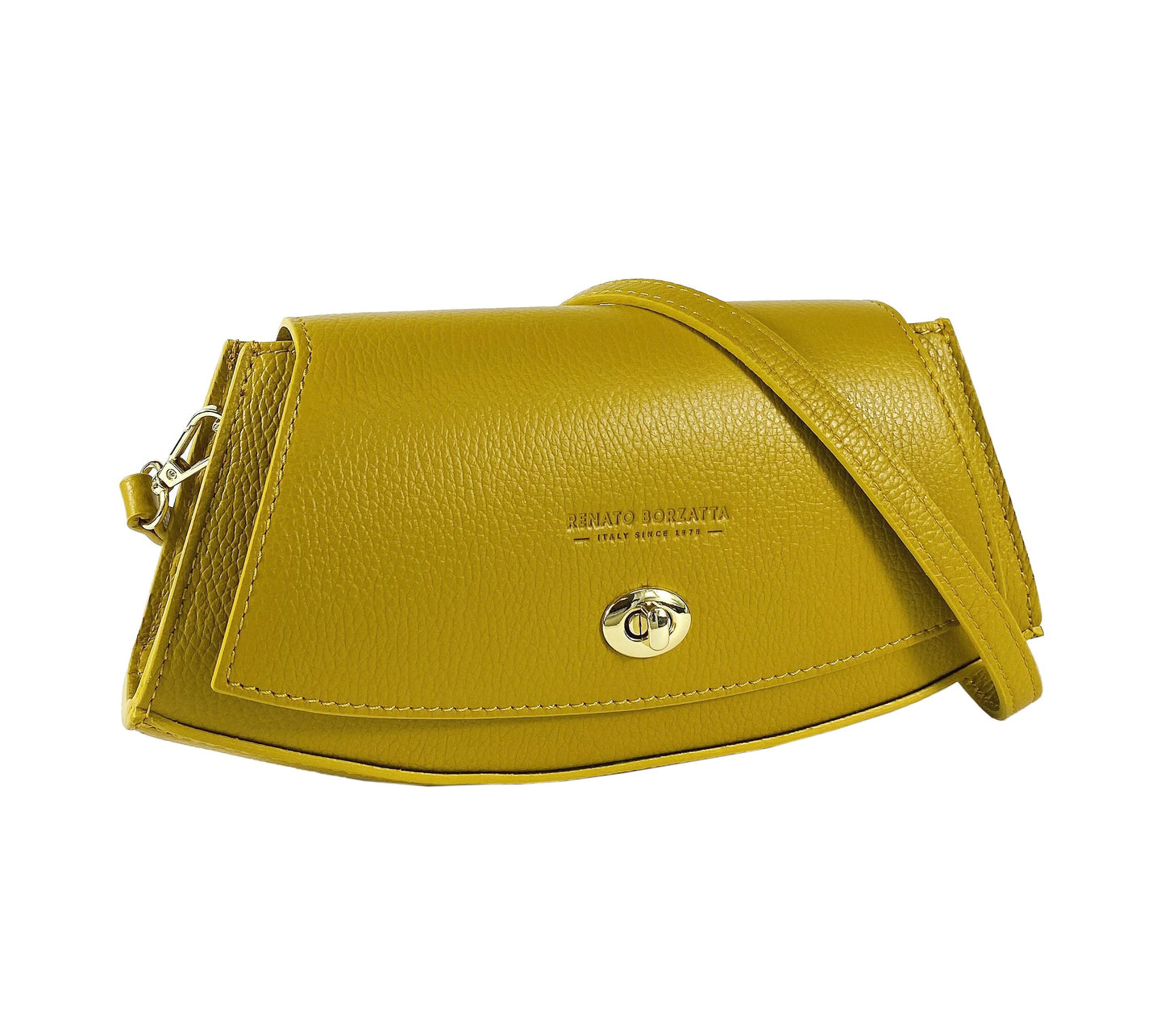 RB1009AR | Borsa Donna a Spalla in Vera Pelle Made in Italy. Tracolla