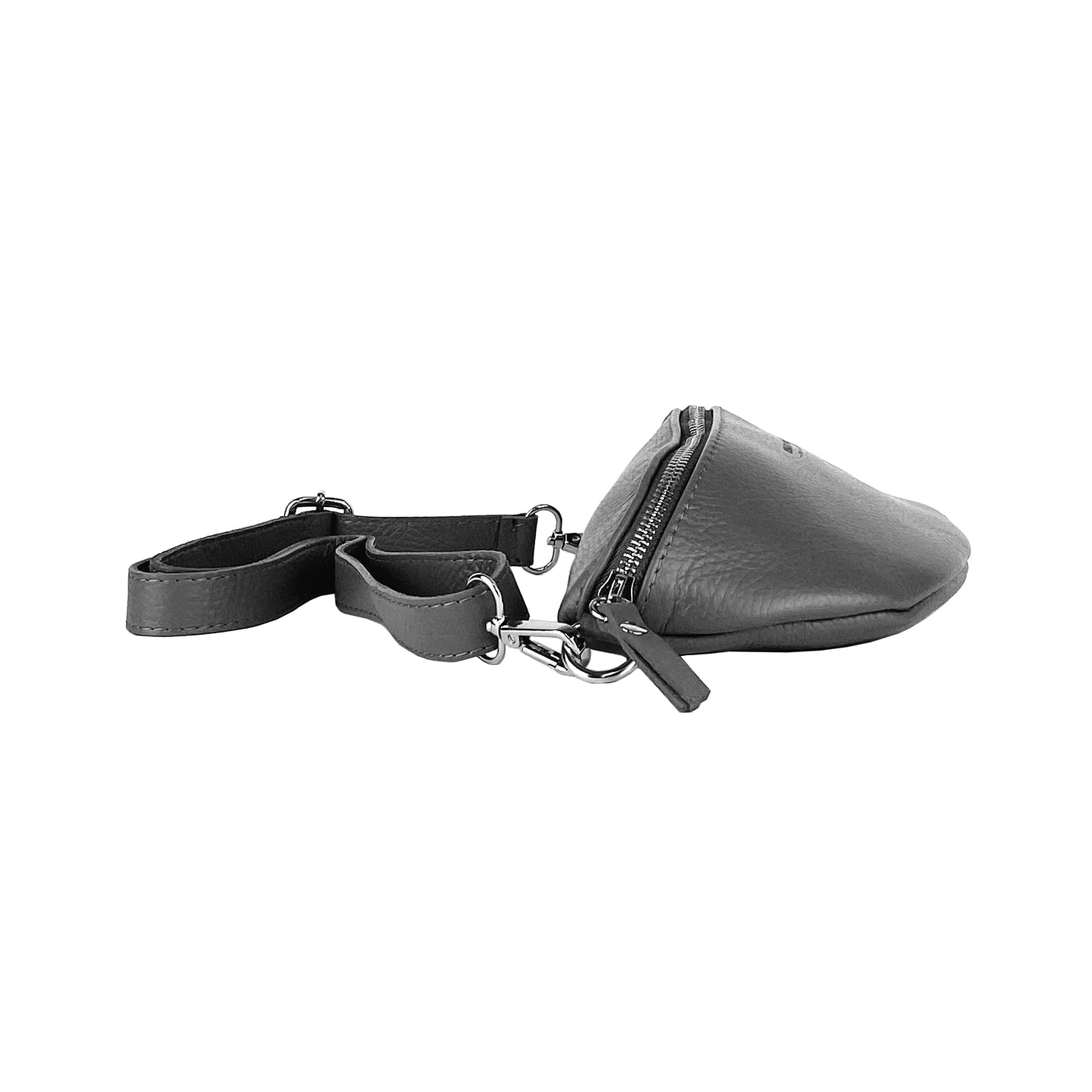 RB1015F | Marsupio con tracolla removibile in Vera Pelle Made in