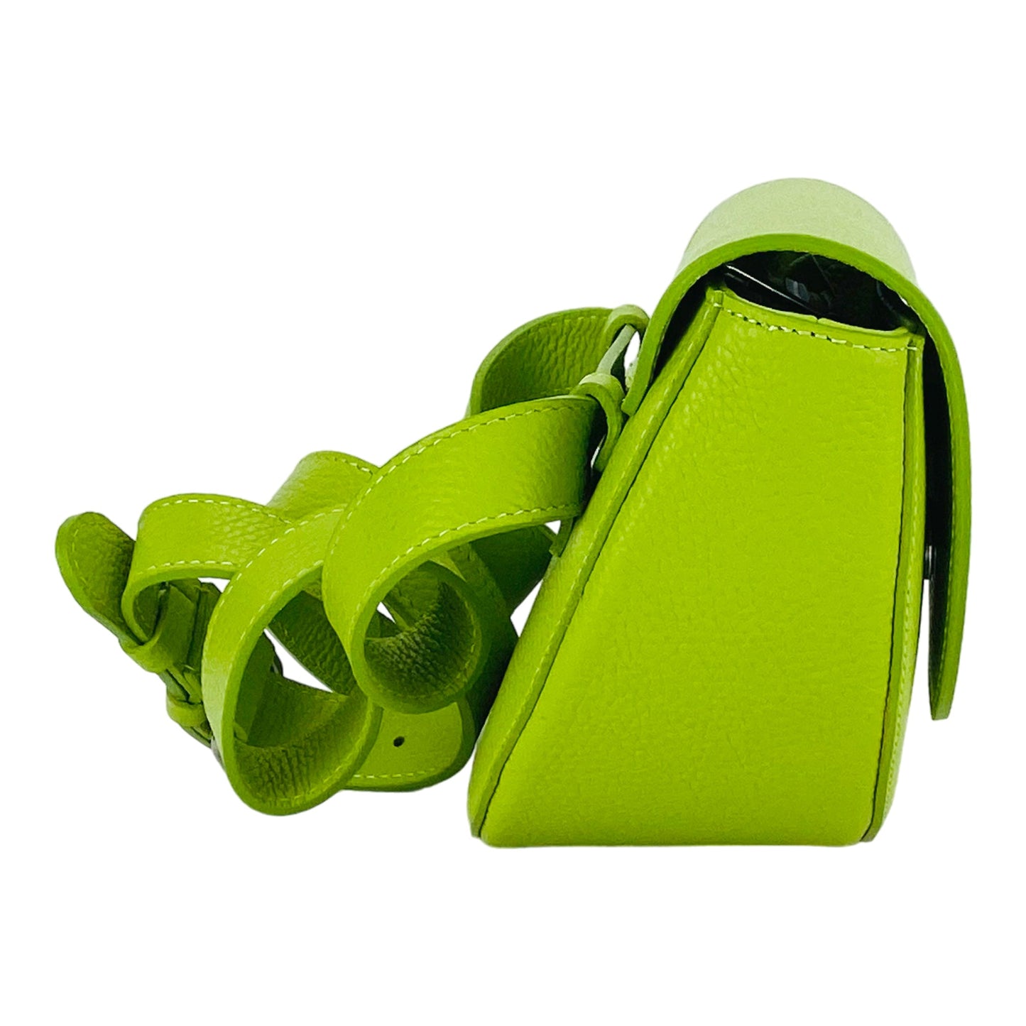 RB1027AD  | Borsa Donna a Bandoliera stondata in Vera Pelle Made in