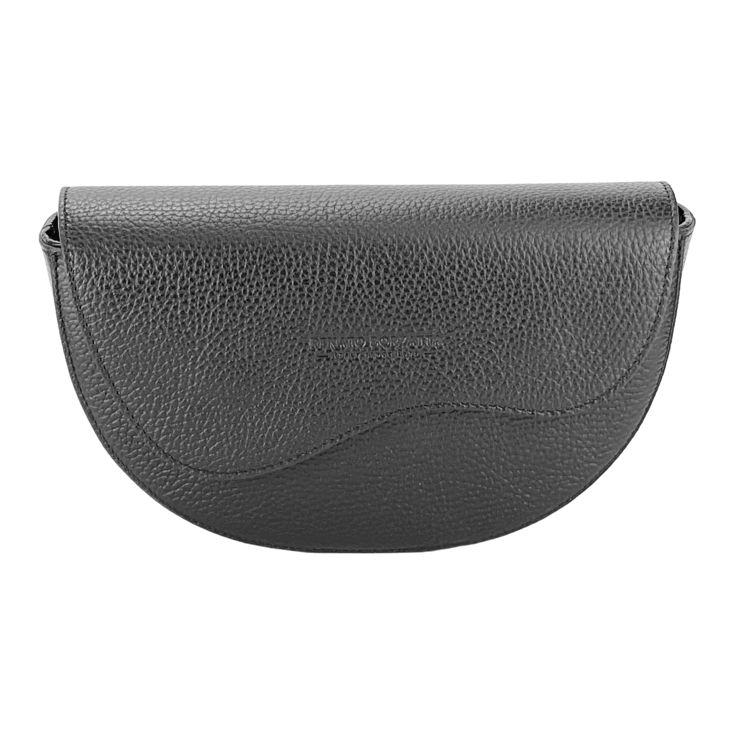 RB1027A  | Borsa Donna a Bandoliera stondata in Vera Pelle Made in