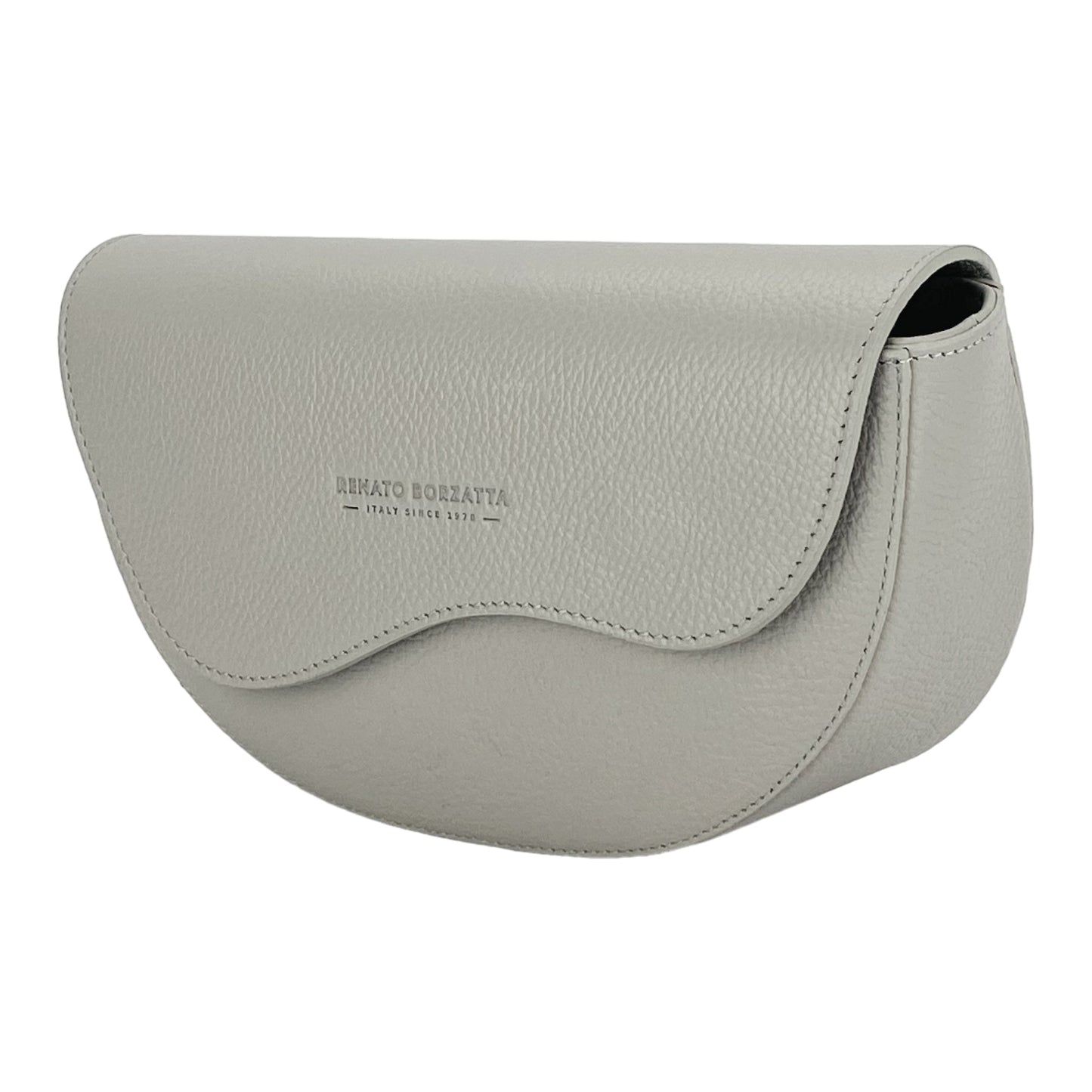RB1027BO  | Borsa Donna a Bandoliera stondata in Vera Pelle Made in