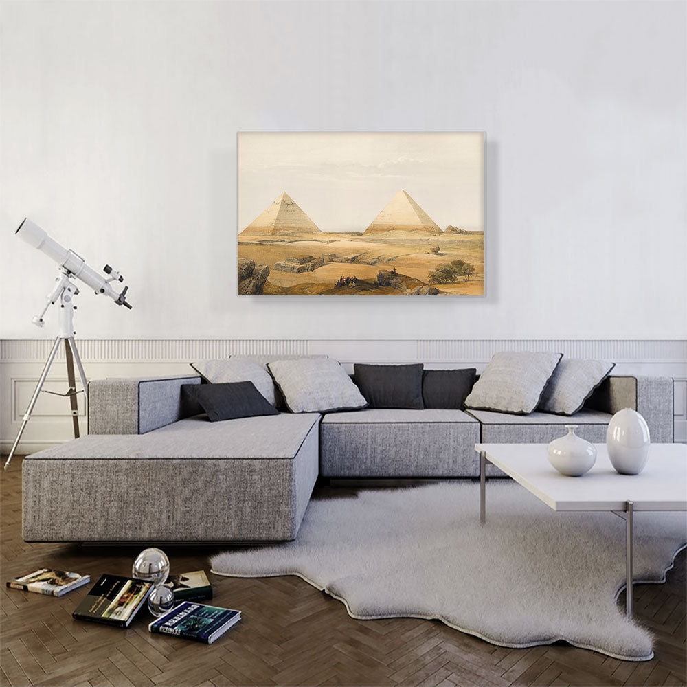 Egypt And Nubia Pyramids 1849