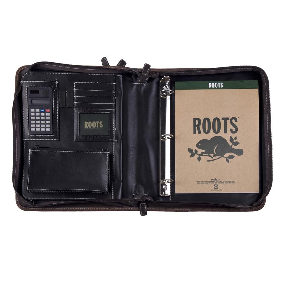 Deluxe Binder with 2 Zipper Rounds