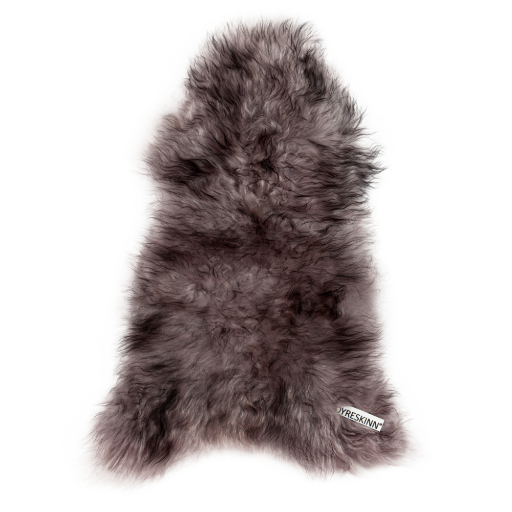 Schapenvacht IJslands | Melange grijs | 100 x 65cm