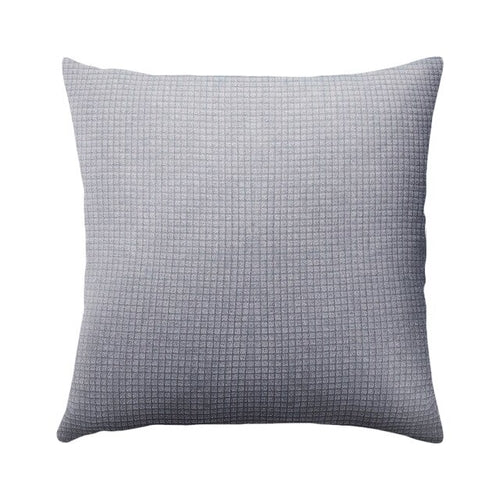 Solid Color Cushion Cover Waterproof Plaid Printed