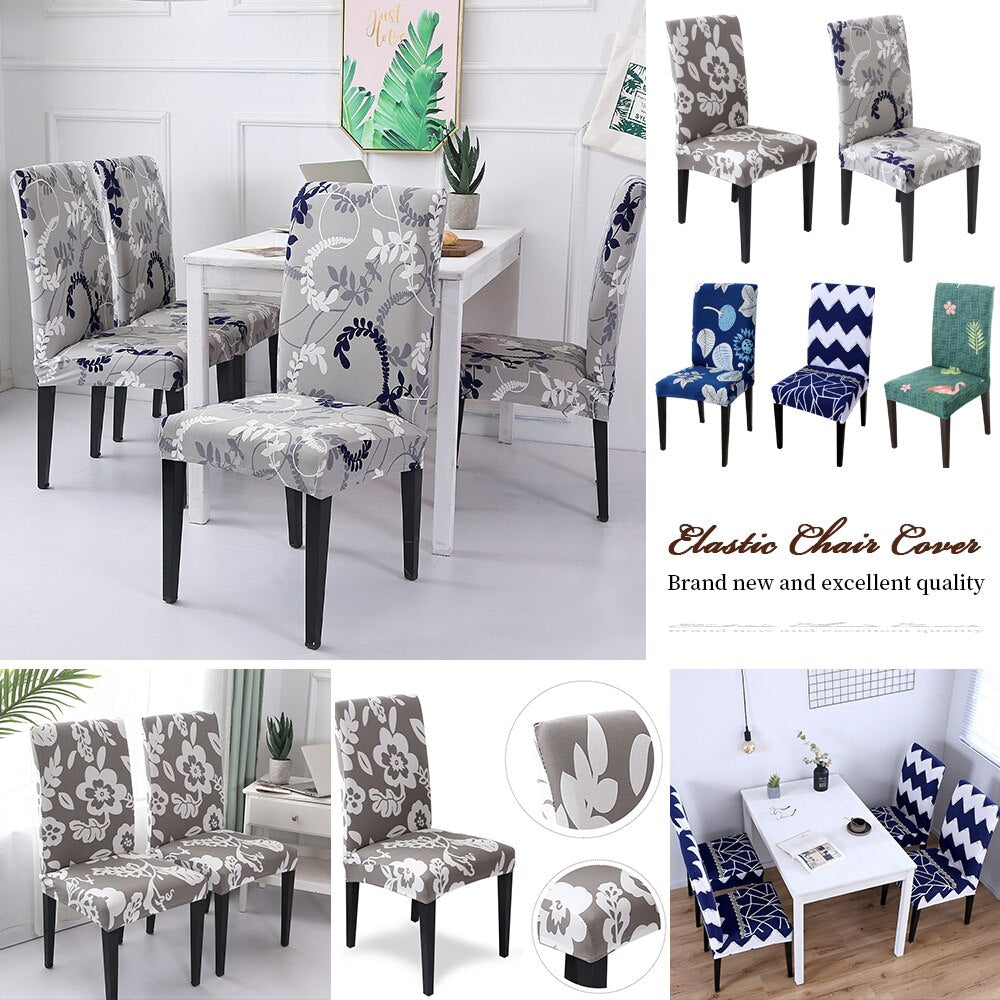 Spandex Chair Cover Stretch Elastic Dining Seat