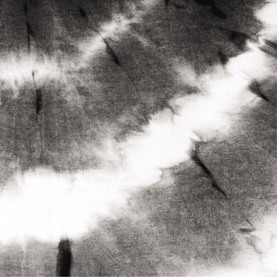 Tie Dye Beach Towel Solar with Recycled Gift Box, Black, White