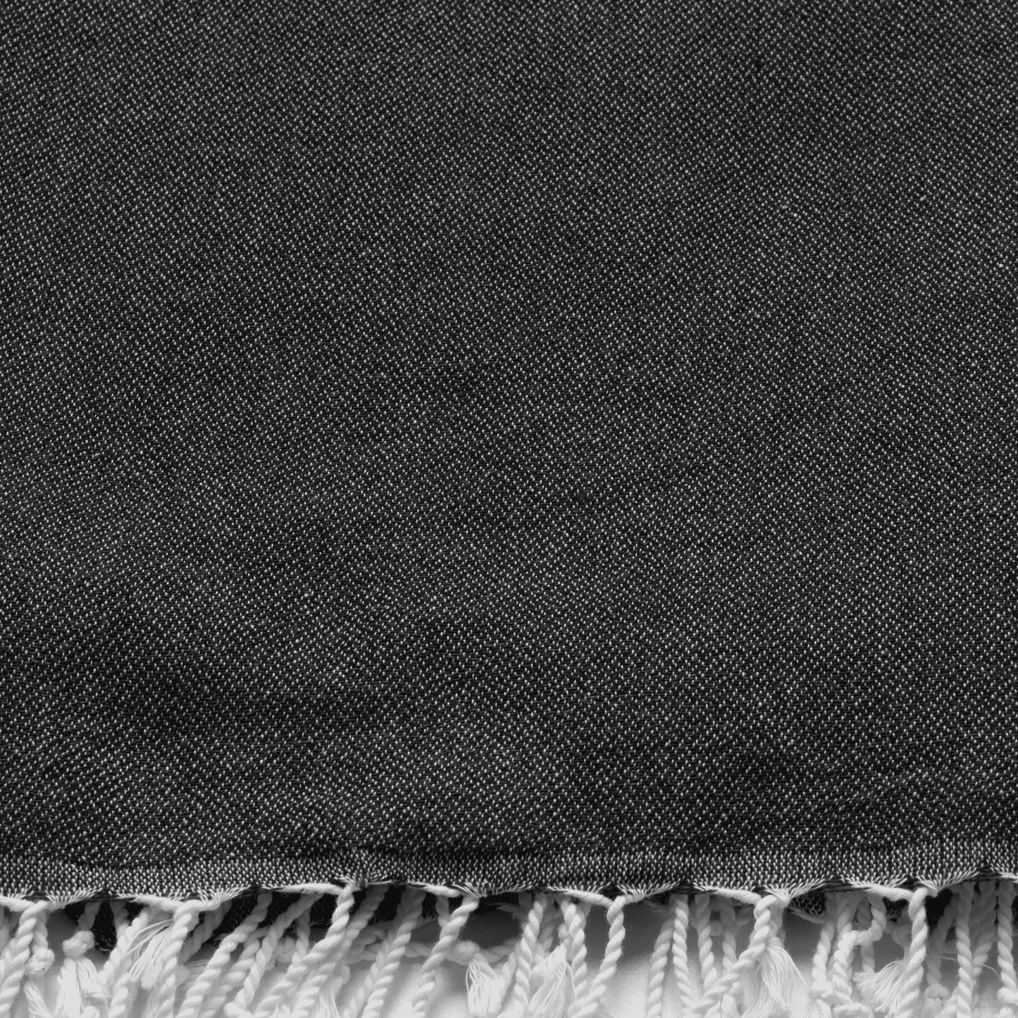 Neon Two-in-One Beach Towel and Bag, Grey, Black, Recycled Cotton with