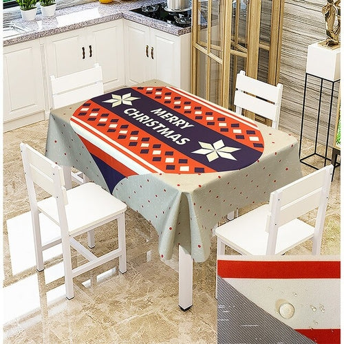 Urijk  Xmas Wedding Party Tablecloth Antifouling