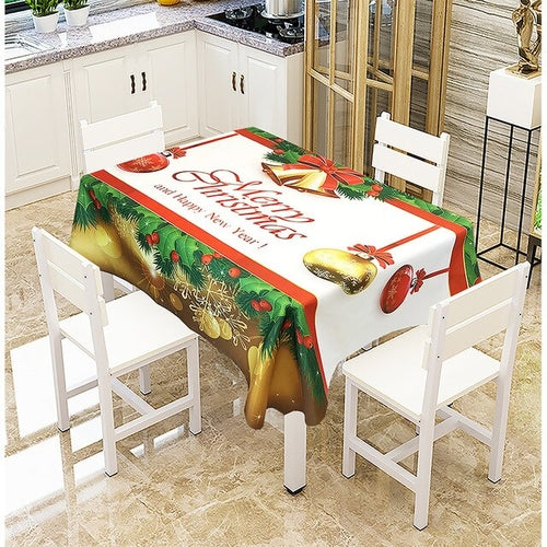 Urijk  Xmas Wedding Party Tablecloth Antifouling