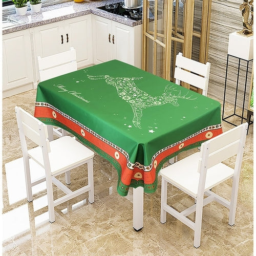 Urijk  Xmas Wedding Party Tablecloth Antifouling