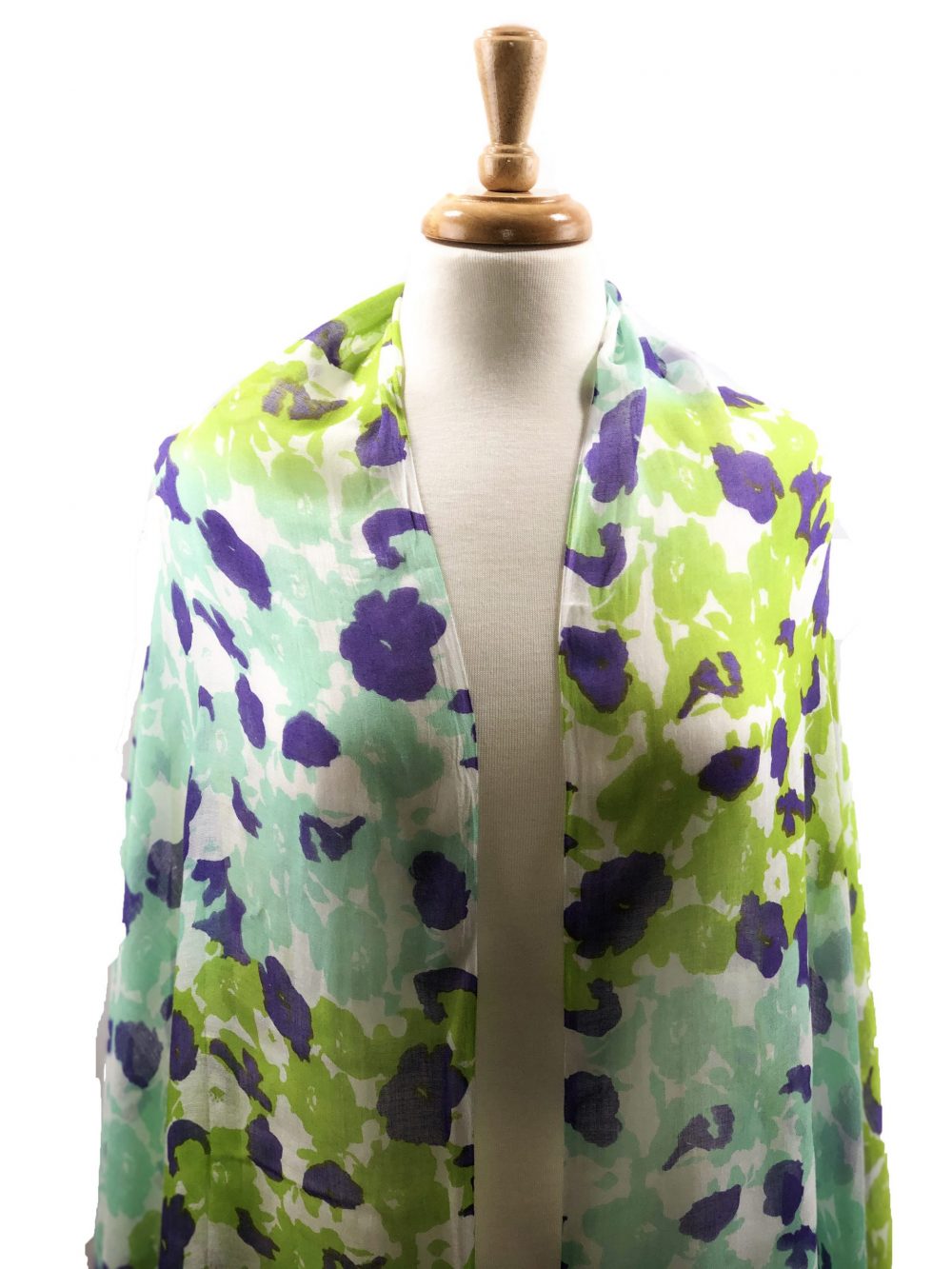 Screen Print Scarf - Pansy
