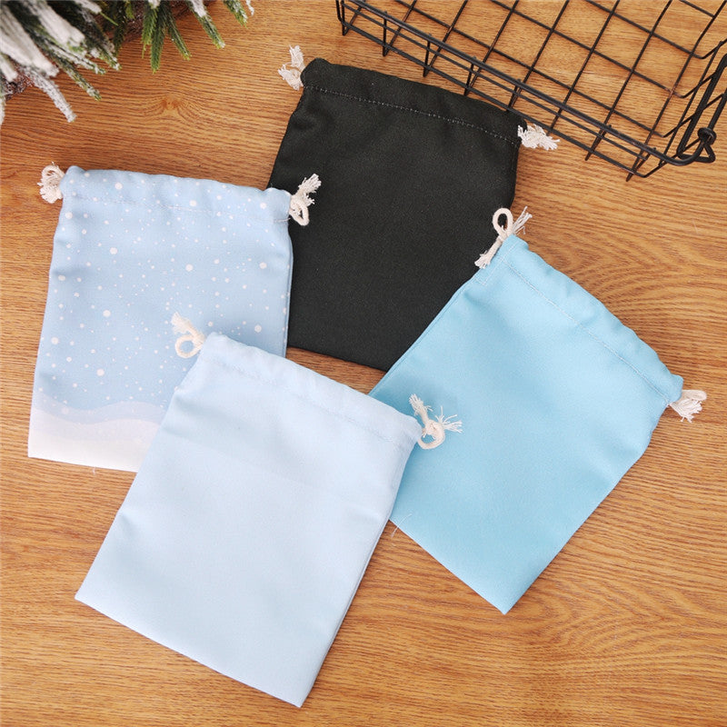 Vintage Christmas Candy Bag Fresh Cotton Gift Bag