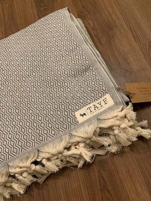 Handgewebte Decke "Marmaris"