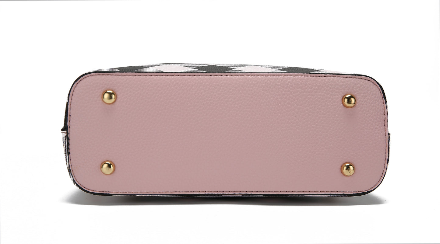 Suki Checkered Crossbody Handbag