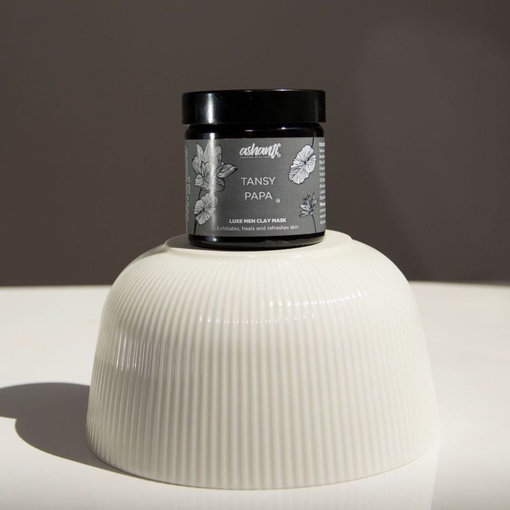 TANSY PAPA - LUXE MEN CLAY MASK TANSY PAPA - LUXE MEN CLAY MASK