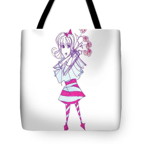 Bibi Because Flowers Cure Me - Tote Bag