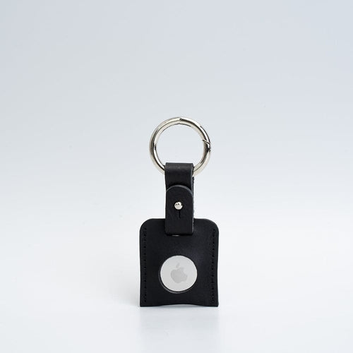 Leather AirTag Keychain