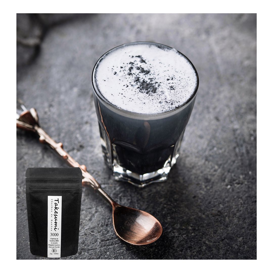 Charbon actif de bambou Takesumi en poudre bio