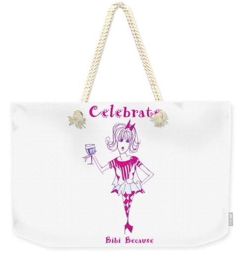 Celebrate Bibi Because - Weekender Tote Bag