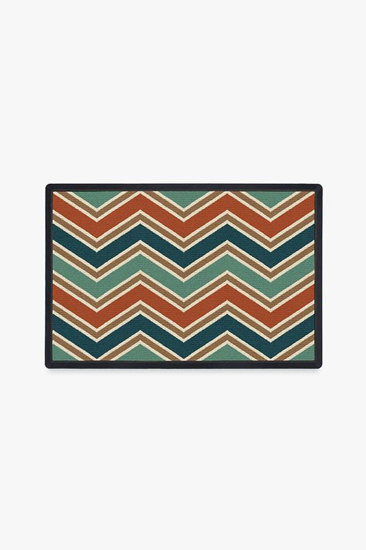 Chevron Multicolor Doormat
