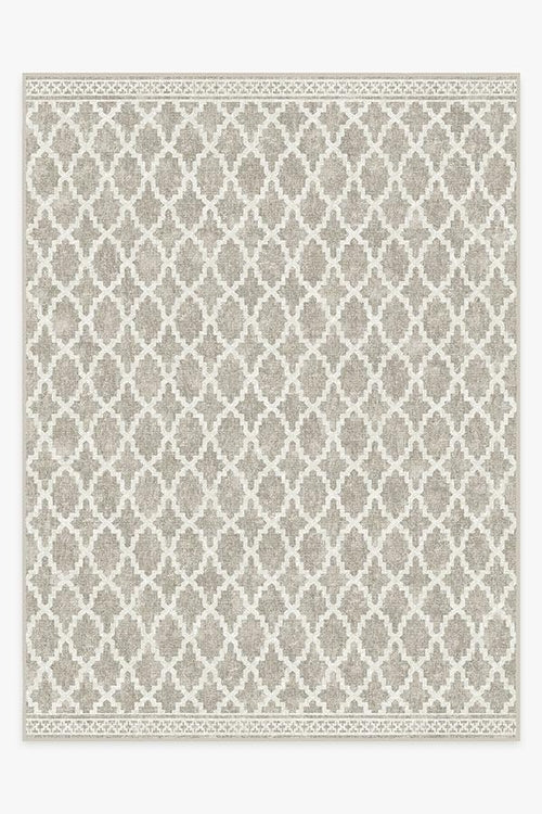 Outdoor Cleo Trellis Natural Rug