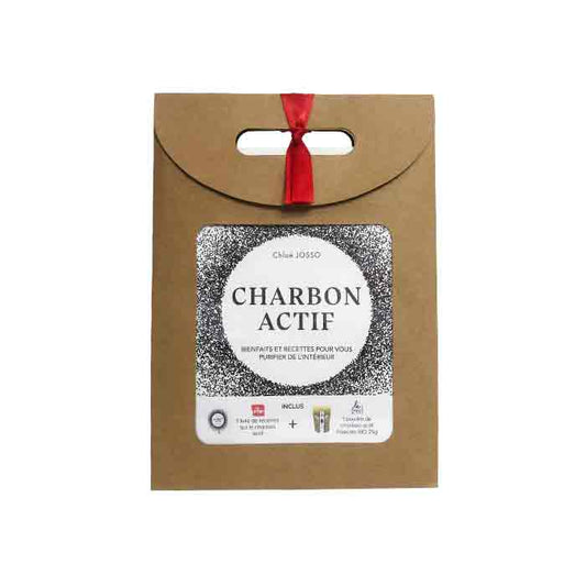 Coffret découverte charbon actif en poudre + livre de recettes