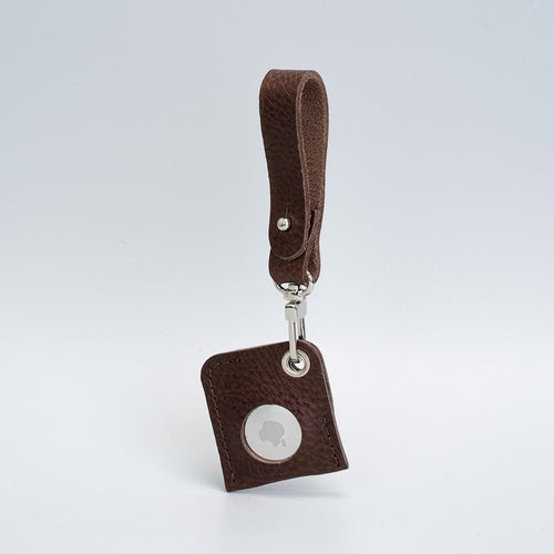 Leather AirTag bag charm