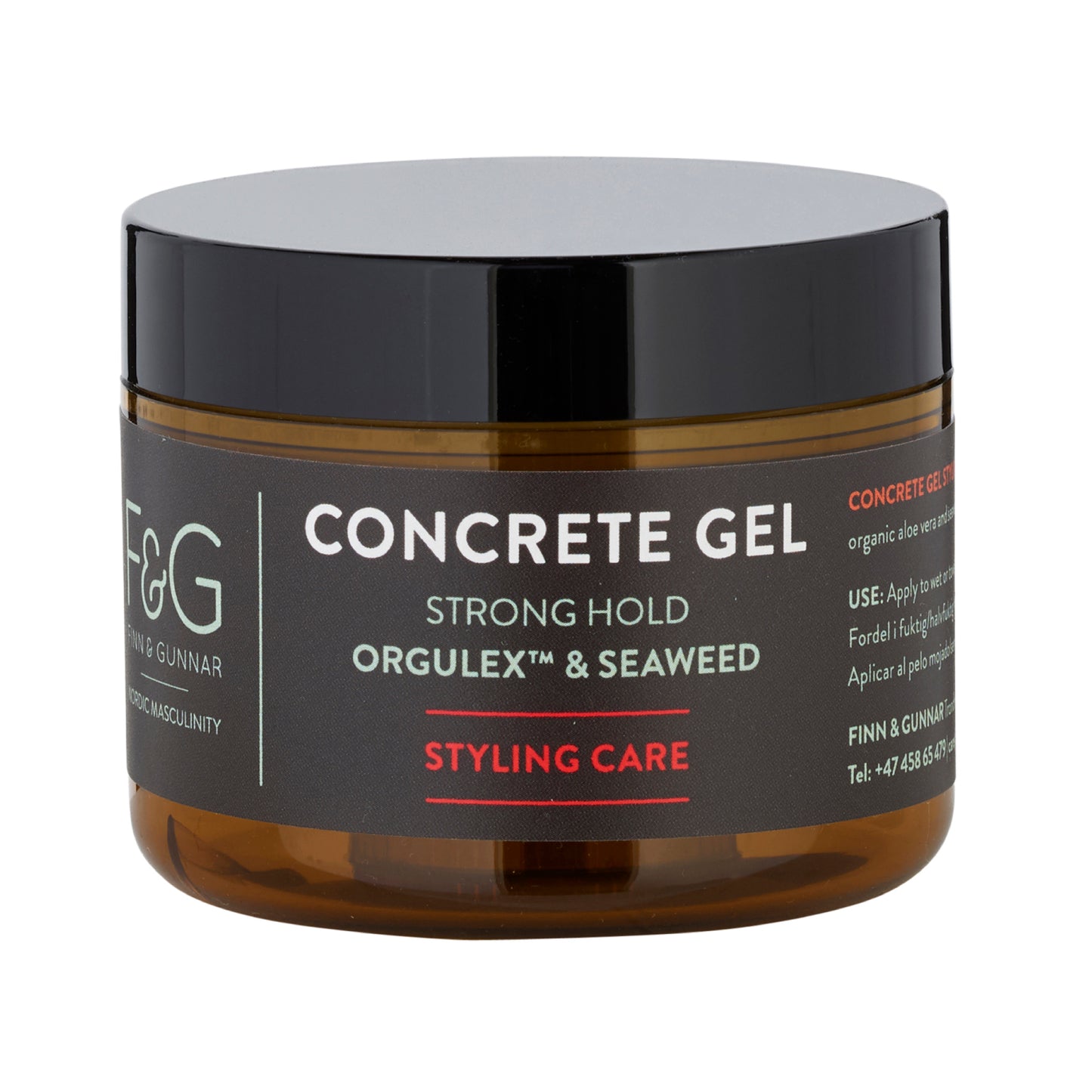 FINN & GUNNAR NORDIC MASCULINITY CONCRET GEL 100 ML