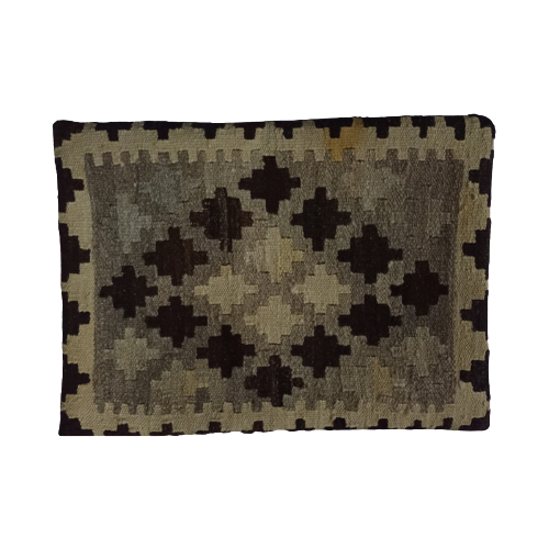 Kilim Taupe Cushion Cover
