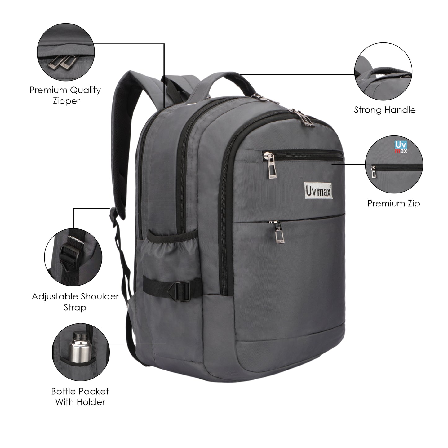 Casual Multi Purpose Backpack For Schools & College Size 16X4X36 CM