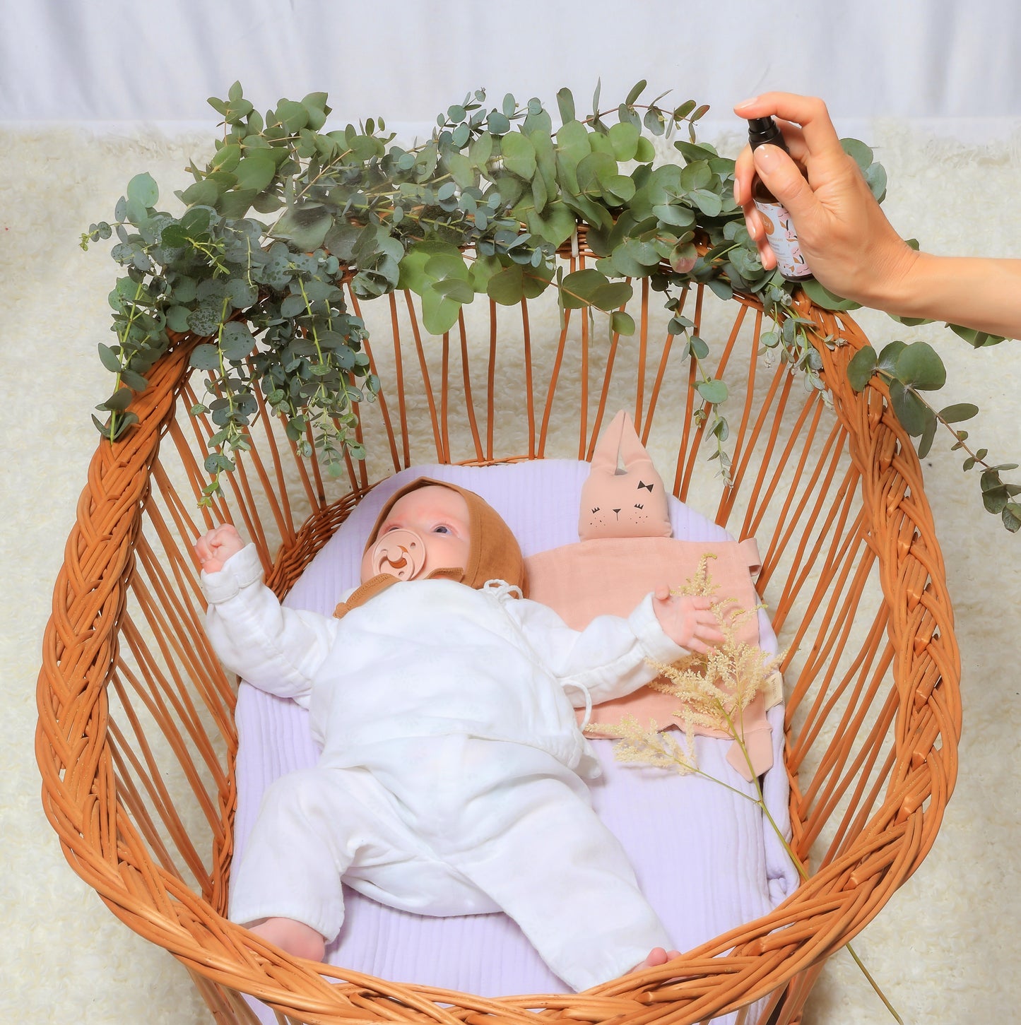 BABYDUFT sleep promoting Aromaspray, Swissmade, certified organic