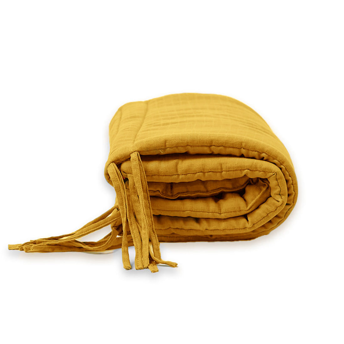 Organic Cotton Cot Bumper - Honey