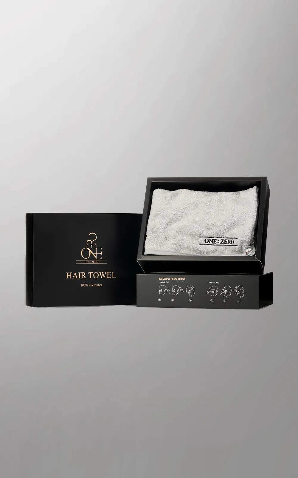 Hair Towel (Grey)