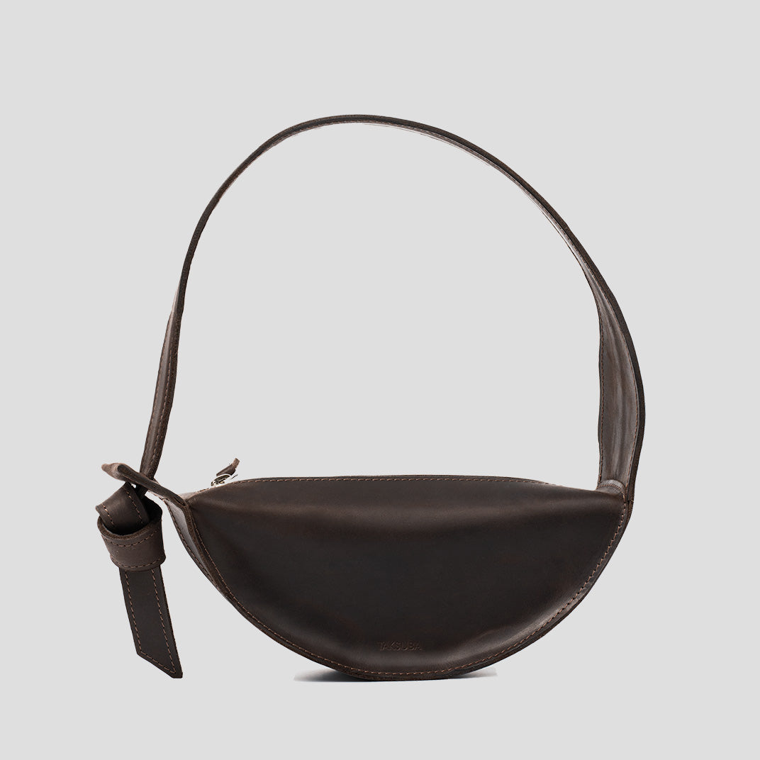Shoulder Bag - Crescent (Dark Brown)
