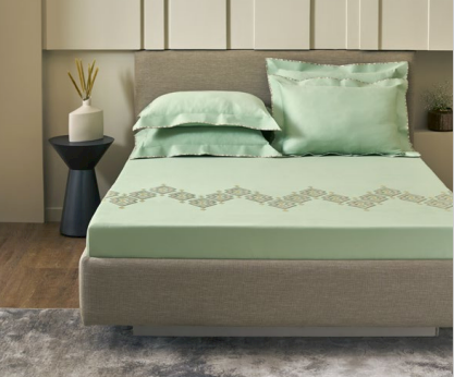 D DECOR EB213 CELADON GREEN BEDSHEET