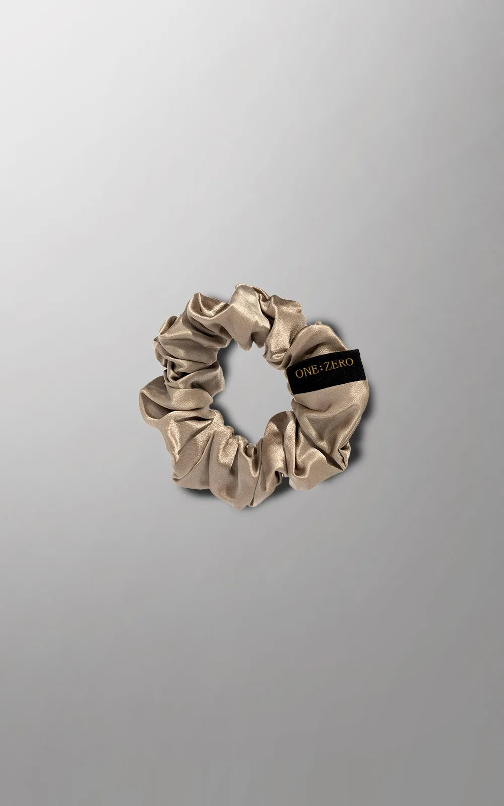 Silk Hair Ties (M, L) (Gray, Golden, White)
