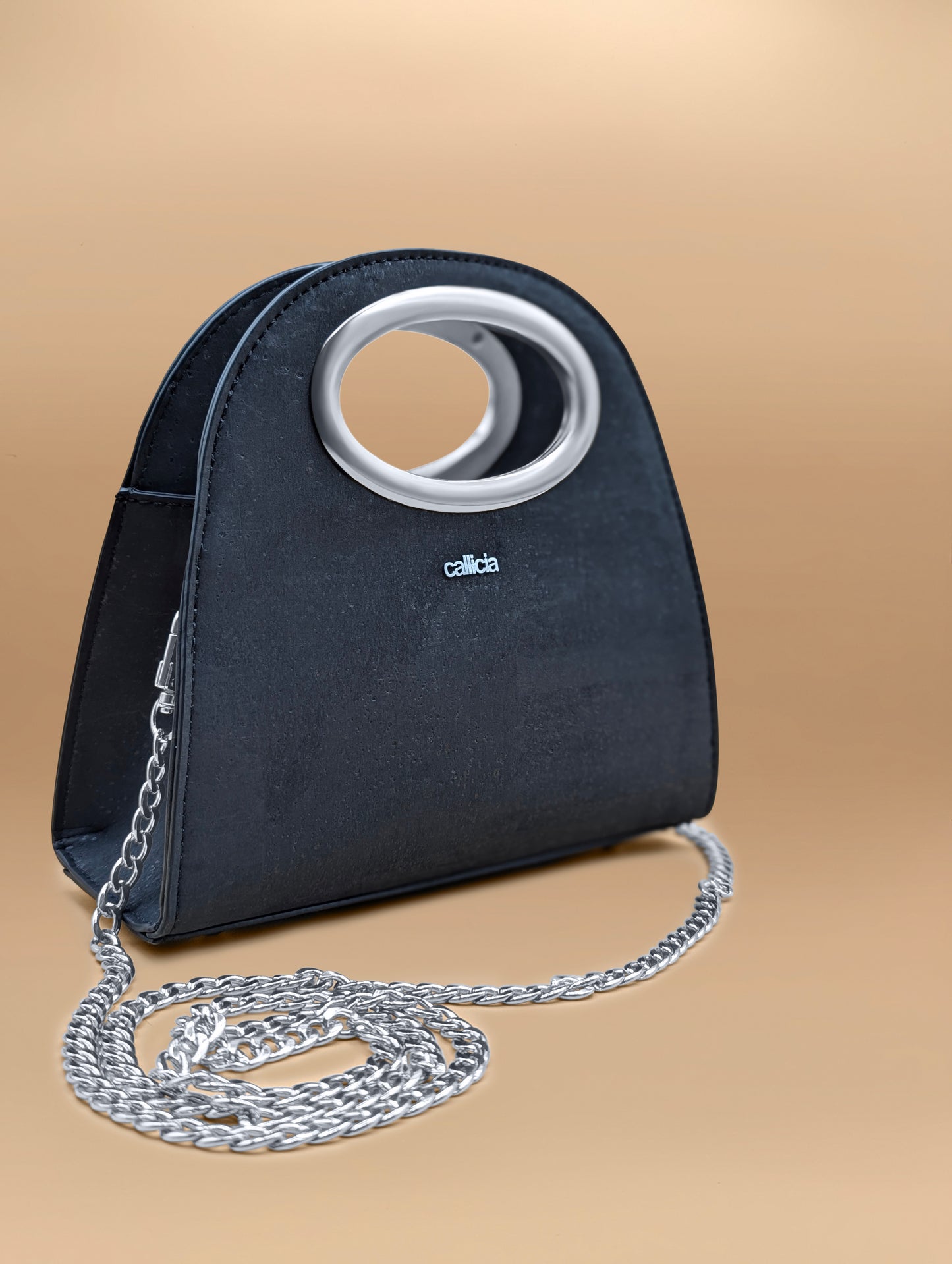 Vegan Mini Black Bag