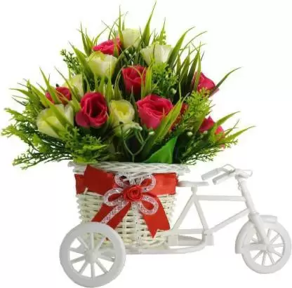 Romantic Cycle Gifts with Flower for Wife, Girlfriend, fiance