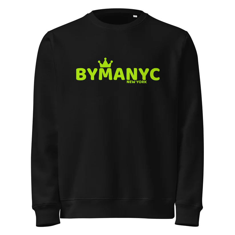 BYMANYC ® New York Unisex Organic Sweatshirt - LOVE NYC