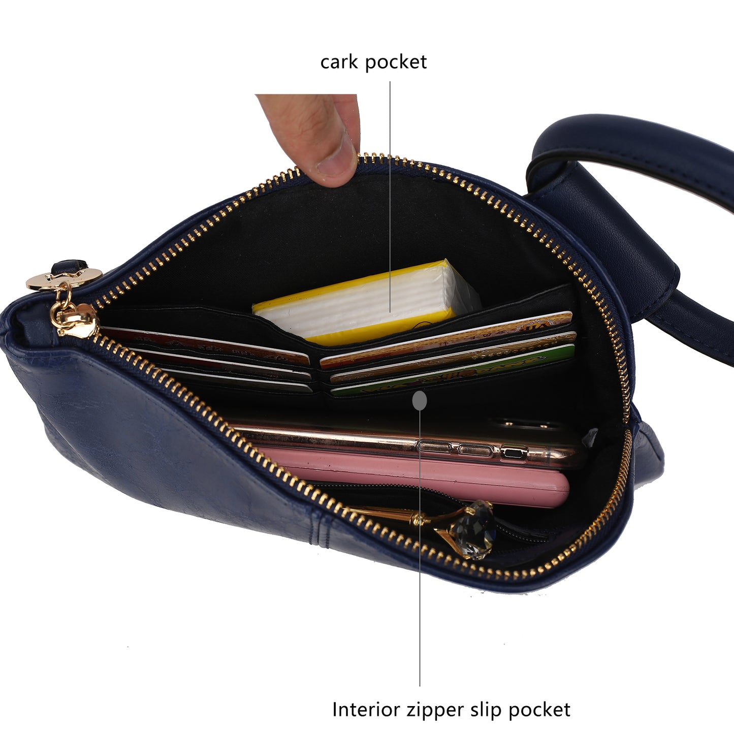 MKF Collection Simone Clutch/Wristlet by Mia K