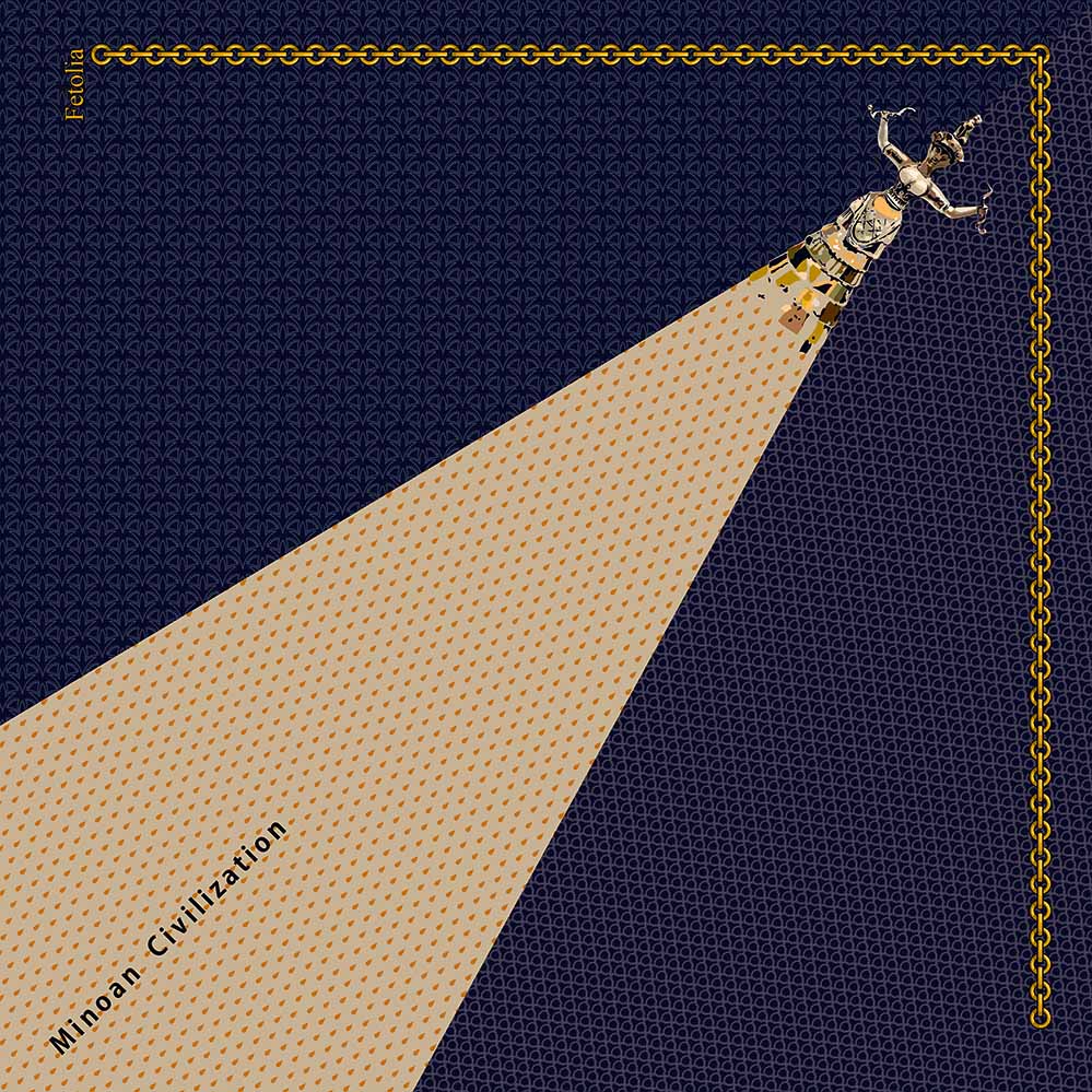 Minoan Pocket Square