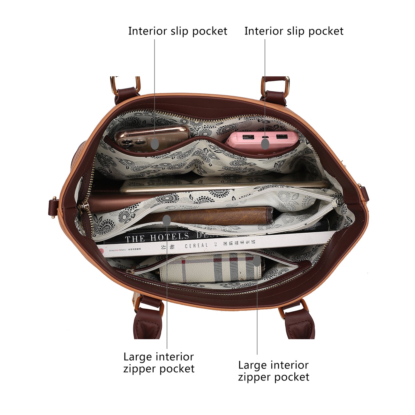 Spiral Designer Handbag