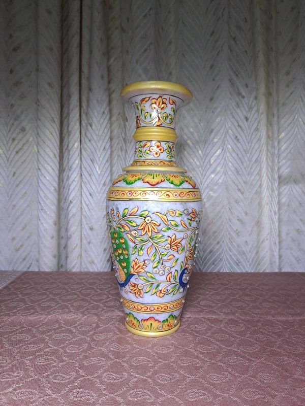 Designer Marble Flower Pot