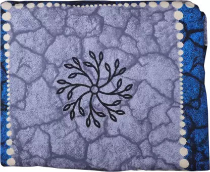 CheckMe Cotton King Bed Cover  (Multicolor)