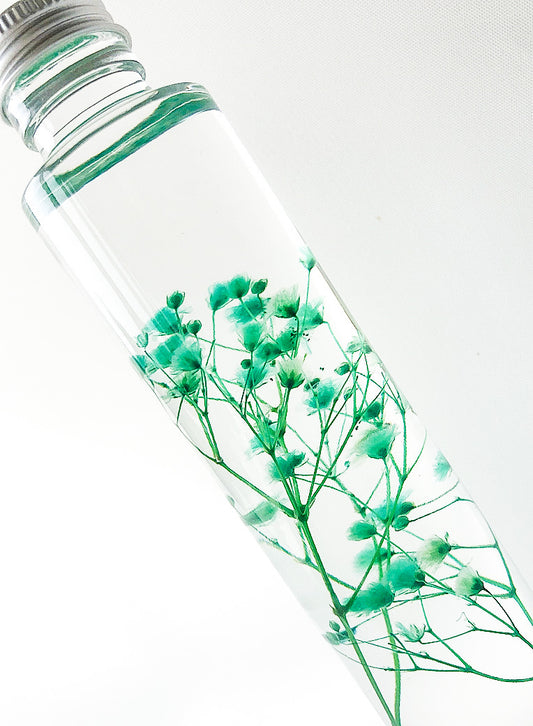 Baby's Breath Preserved Flower Keepsake, Table Decor, Home Interior