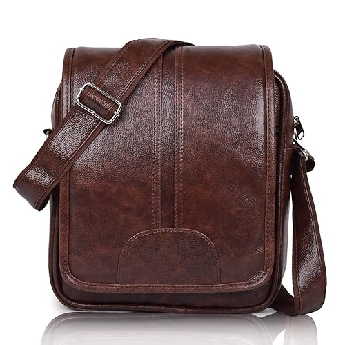 Leather Messenger Slings Bag, Cross Body Travel