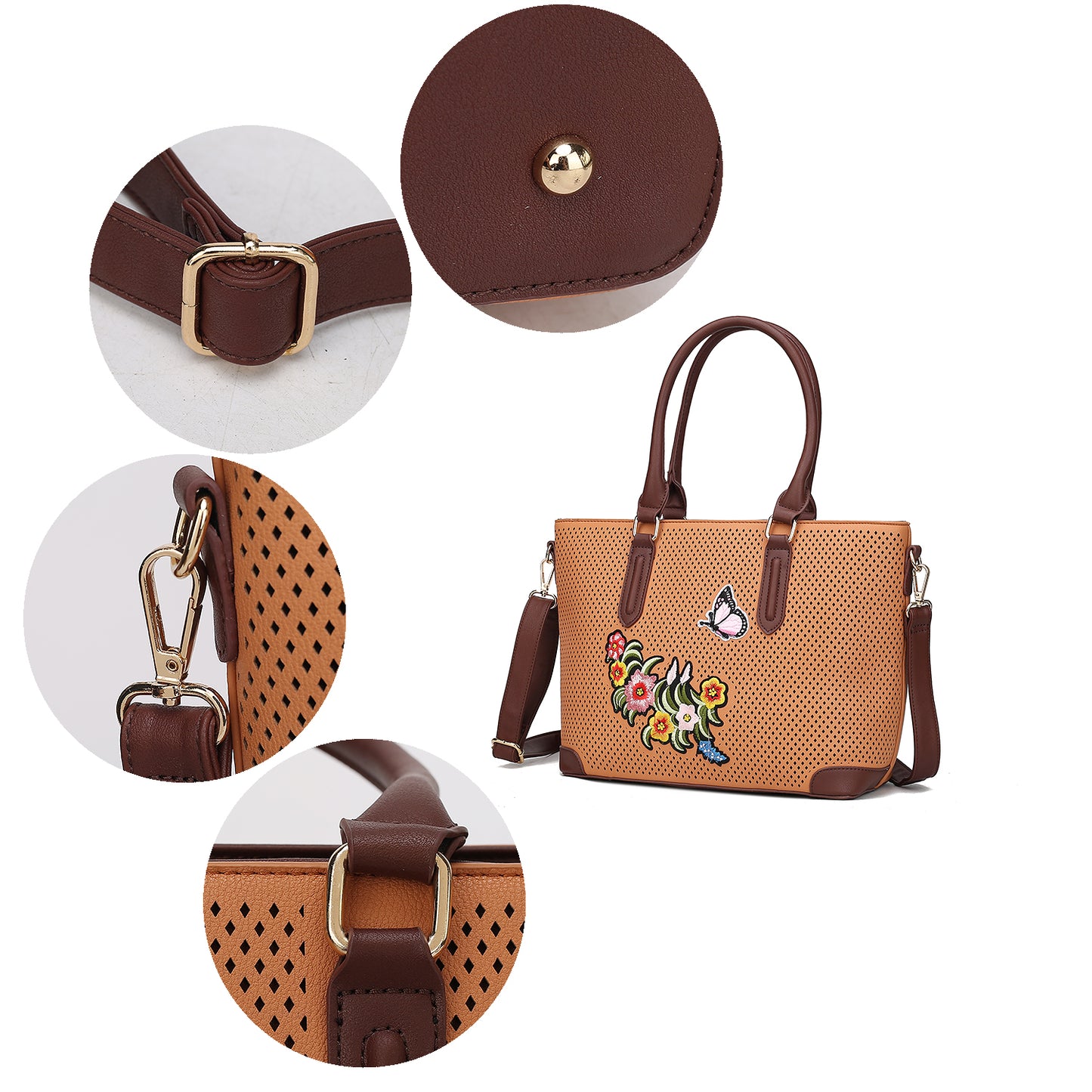 Spiral Designer Handbag